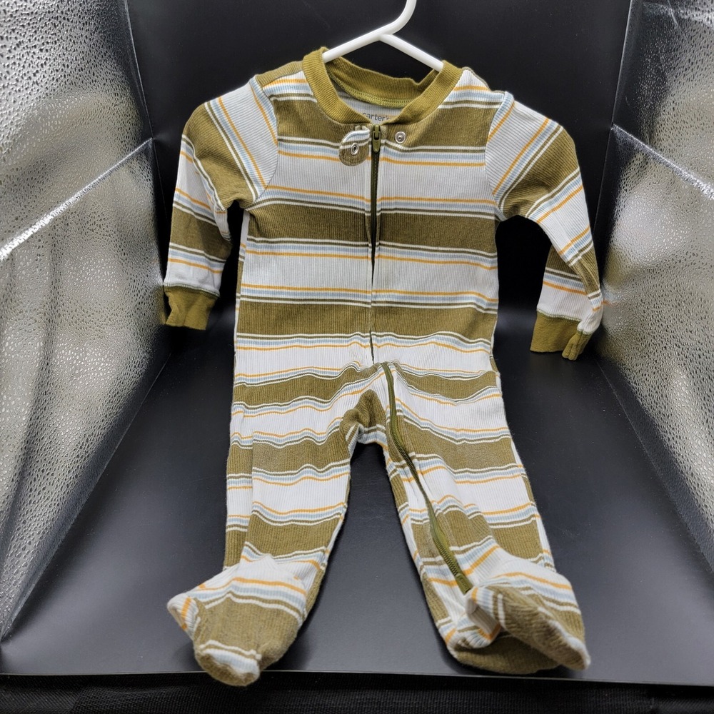 Carter's Boy Ribbed Pajamas‎ Size 9 Months